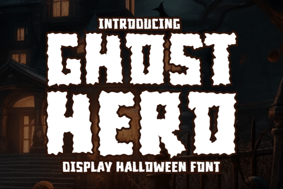 Ghost Hero Font - Featured Image