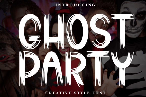 Ghost Party Font - Featured Image