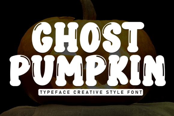 Ghost Pumpkin Font - Featured Image