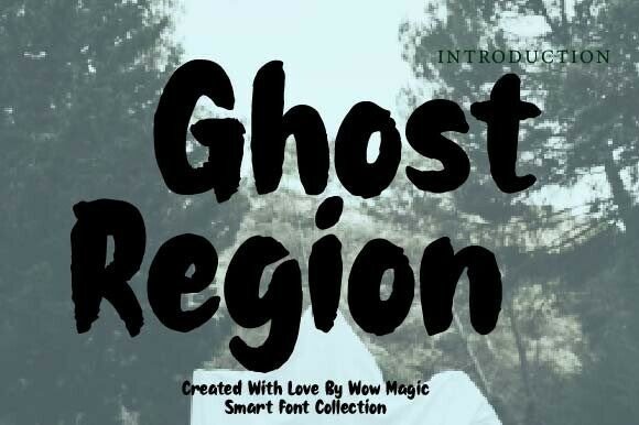 Ghost Region Font - Featured Image
