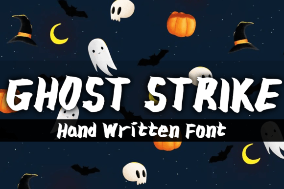 Ghost Strike Font - Featured Image