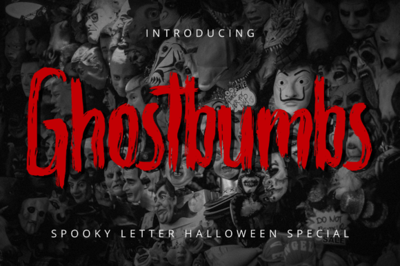 Ghostbumbs Font - Featured Image