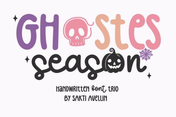 Ghostes Season Trio Font - Featured Image