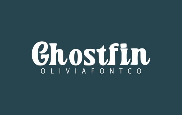Ghostfin Font - Featured Image