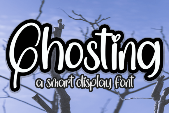 Ghosting Font - Featured Image