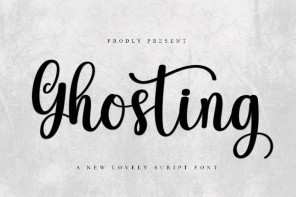 Ghosting Font - Featured Image