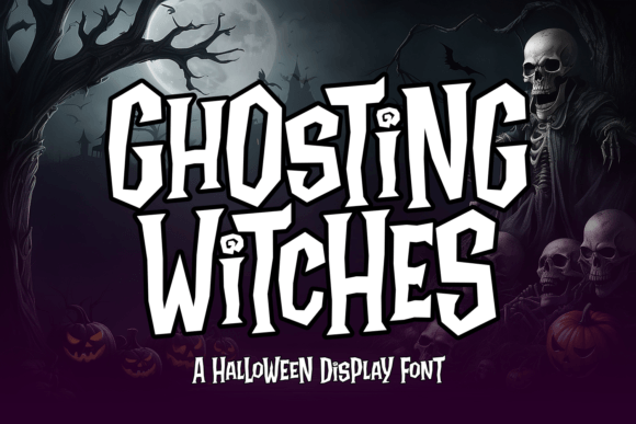 Ghosting Witches Font - Featured Image