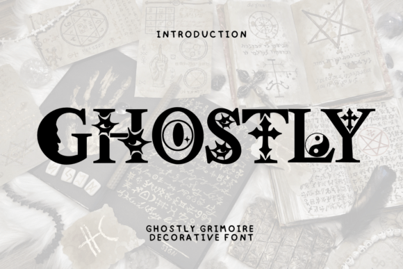 Ghostly Grimoire Font - Featured Image