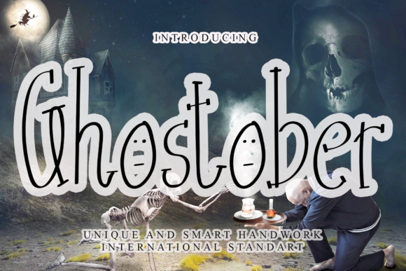 Ghostober Font - Featured Image