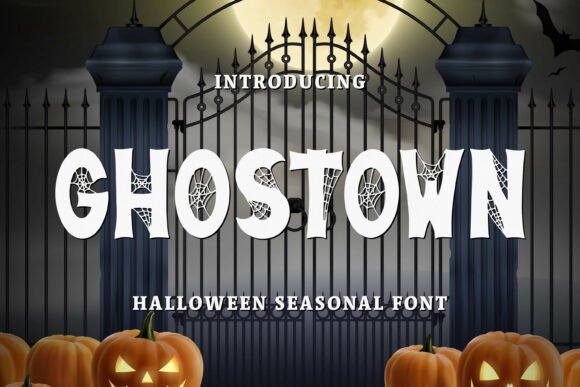 Ghostown Font - Featured Image