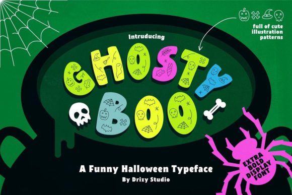 Ghosty Boo Font - Featured Image