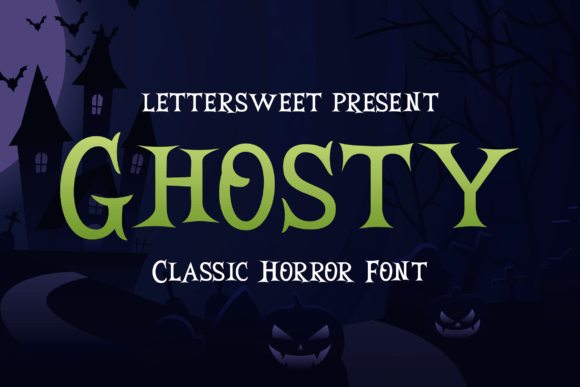 Ghosty Font - Featured Image