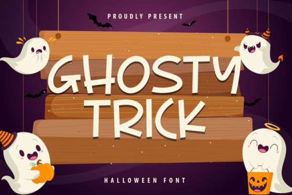 Ghosty Trick Font - Featured Image