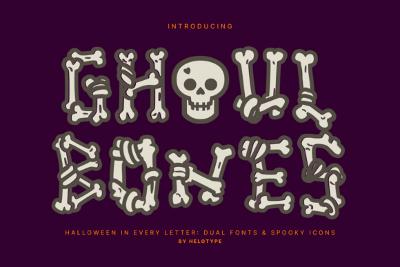 Ghoul Bones Font - Featured Image