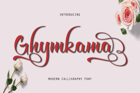 Ghymkama Slant Font - Featured Image