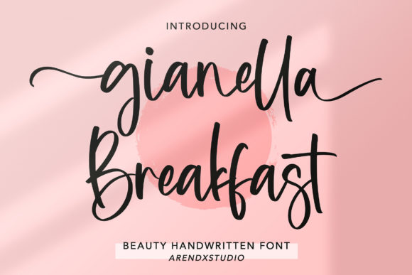Gianella Breakfast Font - Featured Image