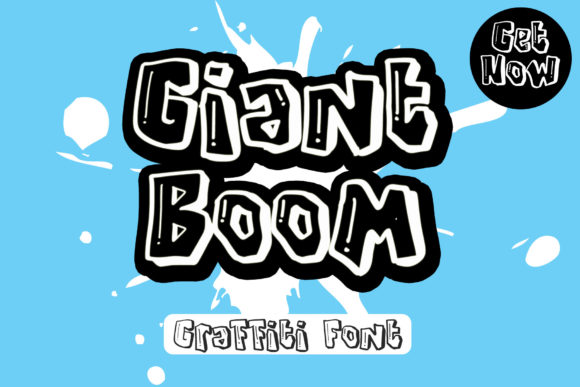 Giant Boom Font - Featured Image