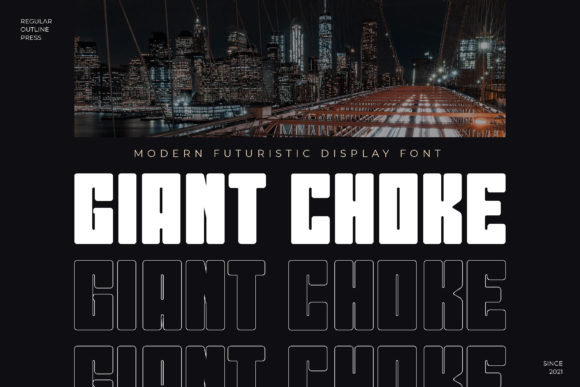 Giant Choke Font - Featured Image