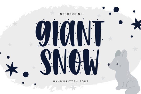 Giant Snow Font - Featured Image