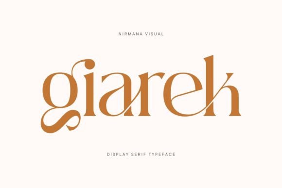 Giarek Font - Featured Image