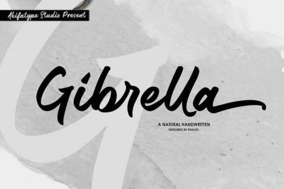 Gibrella Font - Featured Image