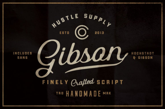 Gibson Font - Featured Image