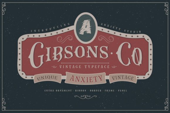 Gibsons Co Font - Featured Image