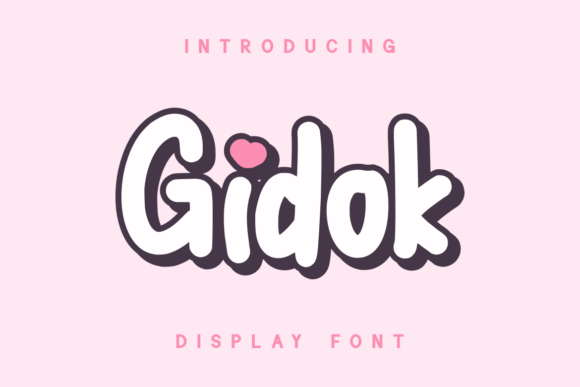Gidok Font - Featured Image