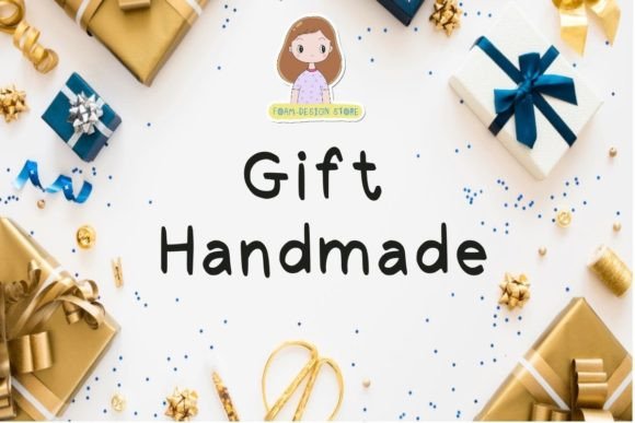 Gift Handmade Font - Featured Image