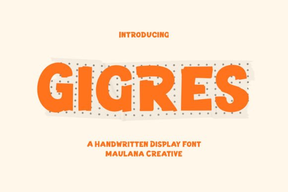 Gigres Font - Featured Image