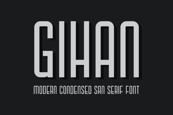 Gihan Font - Featured Image