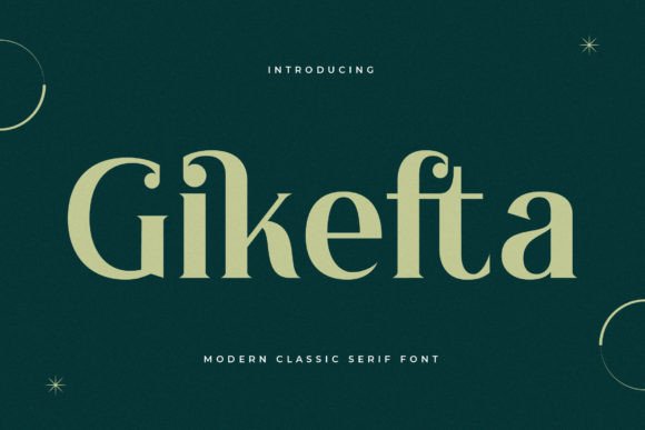 Gikefta Font - Featured Image