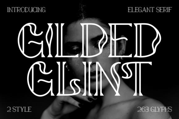 Gilded Glint Font - Featured Image
