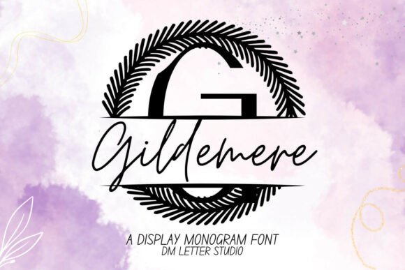 Gildemere Monogram Font - Featured Image