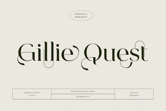 Gillie Quest Font - Featured Image
