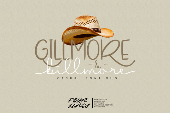 Gillmore & Billmore Font - Featured Image