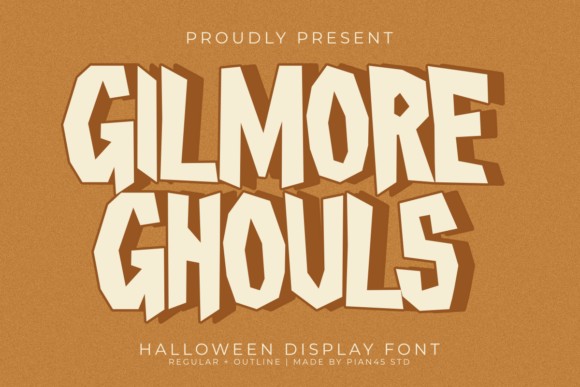 Gilmore Ghouls Font - Featured Image