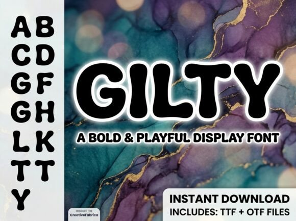 Gilty Font - Featured Image