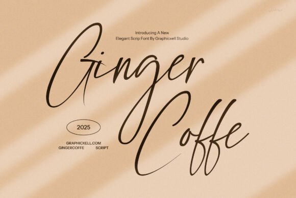 Ginger Coffe Font - Featured Image