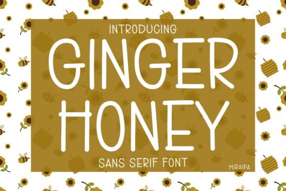 Ginger Honey Font - Featured Image
