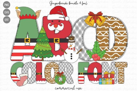 Gingerbread Bundle Font - Featured Image
