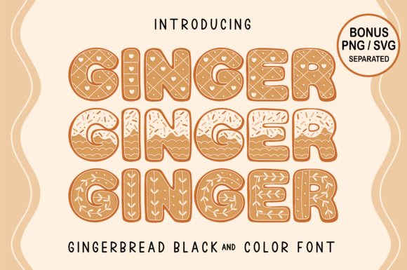 Gingerbread Font - Featured Image