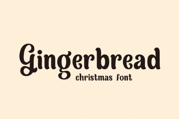 Gingerbread Font - Featured Image