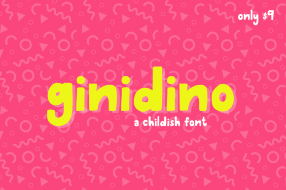 Ginidino Font - Featured Image