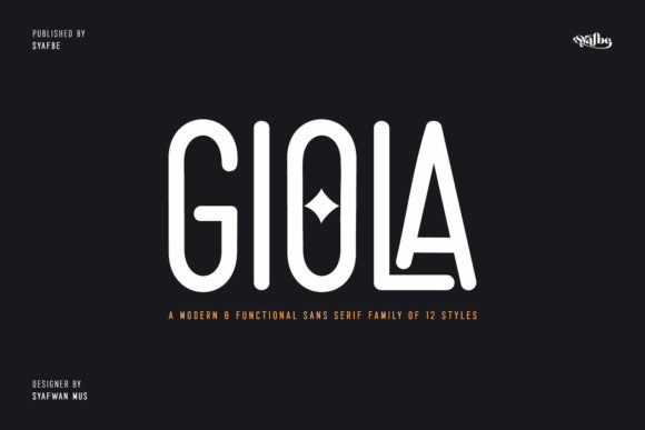 Giola Font - Featured Image