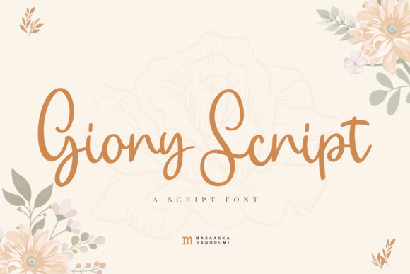 Giory Script Font - Featured Image