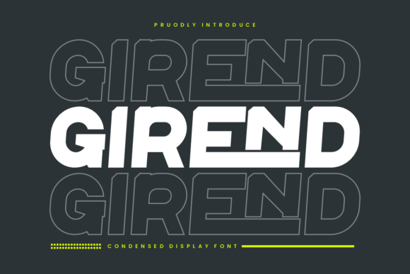 Girend Font - Featured Image