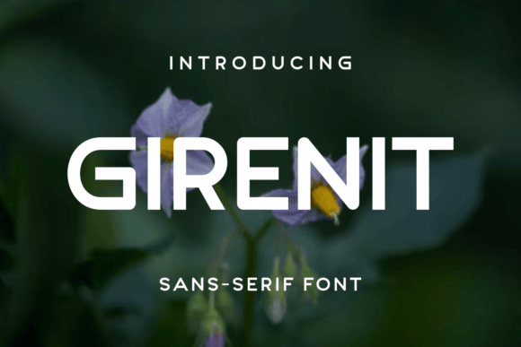 Girenit Font - Featured Image