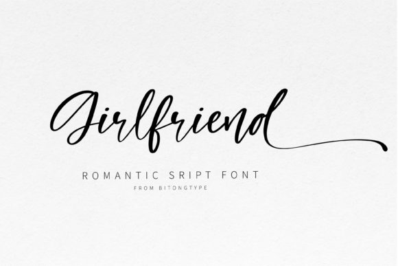 Girl Friend Font - Featured Image