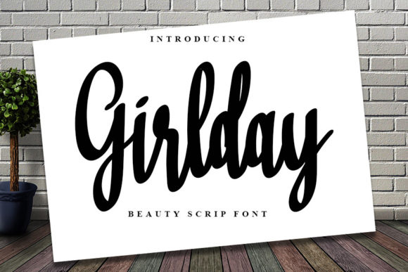 Girlday Font - Featured Image